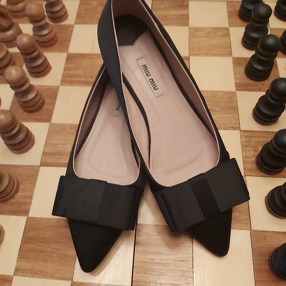 Miu Miu Suede Flats - Picture 3 of 4